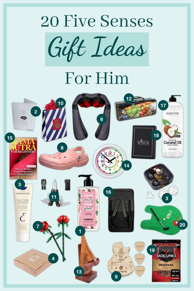 20 Sensational Gift Ideas to Delight His Five Senses - ByAriaMaddison