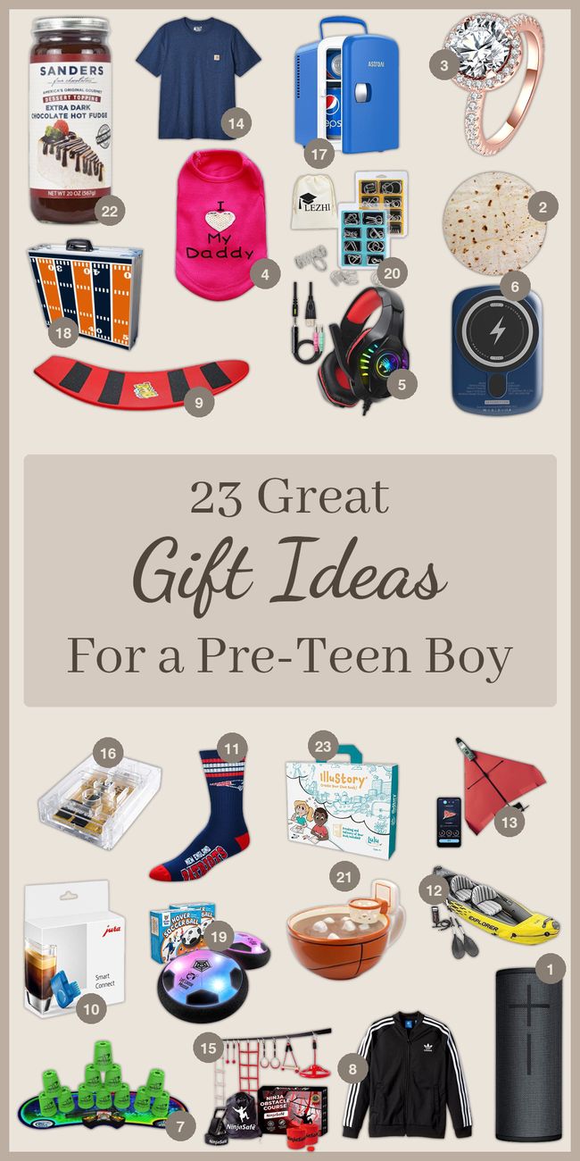 23 Cool Gift Ideas for Pre-Teen Boys - ClaraWeston